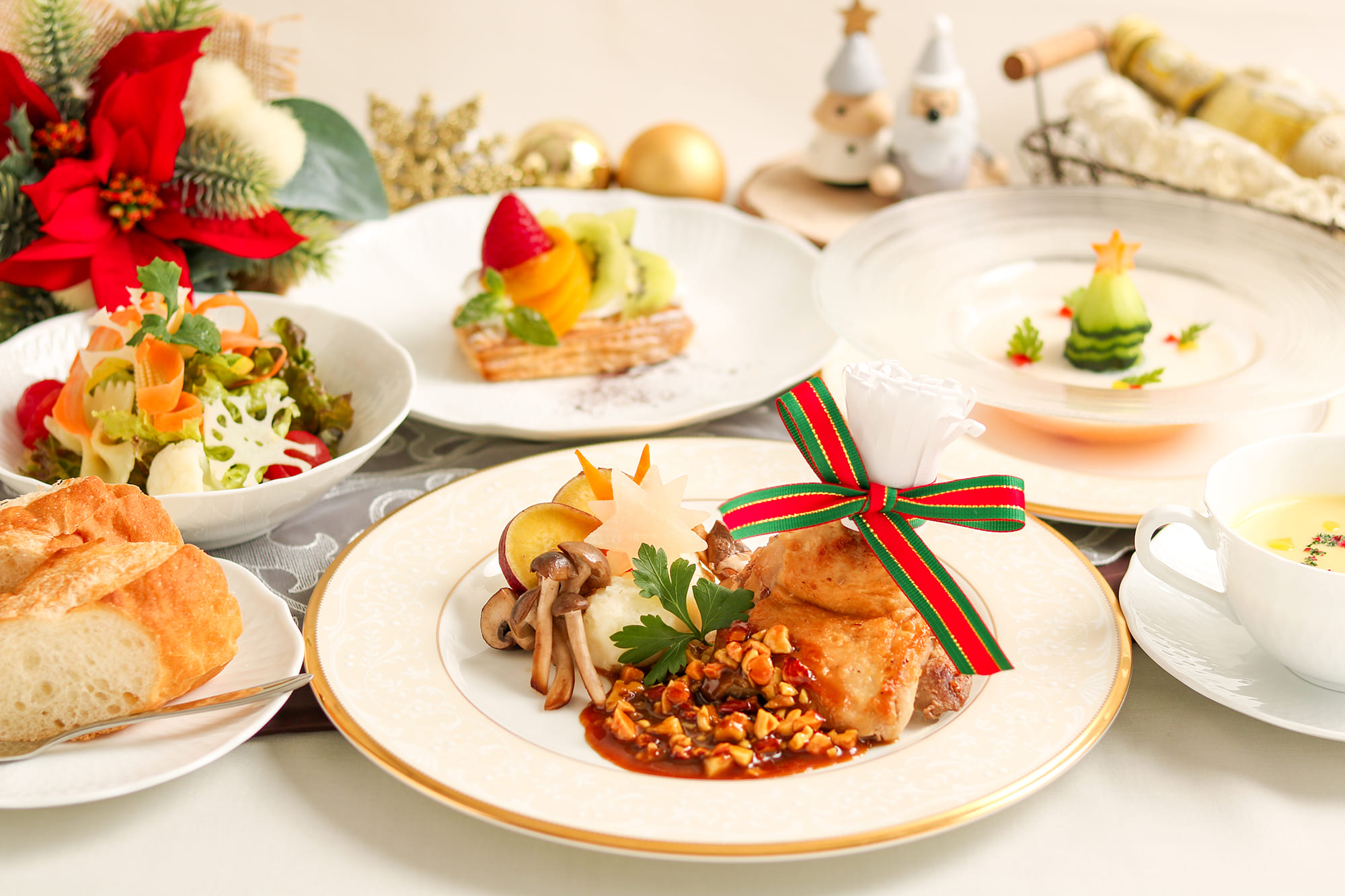 産後ケアお食事:クリスマス