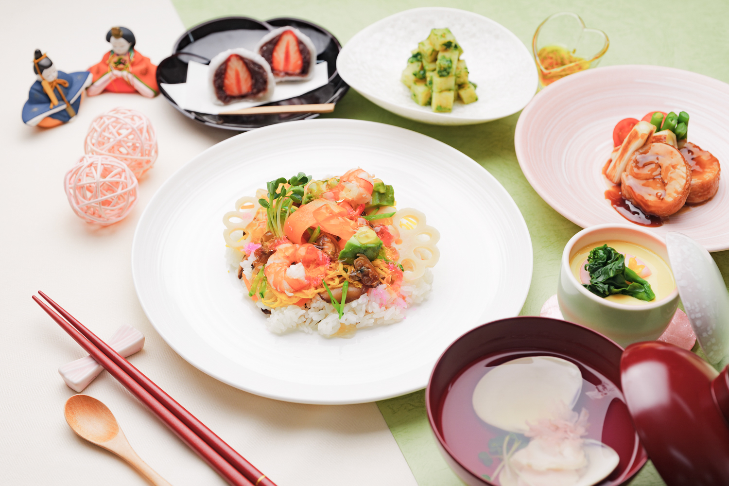 産後ケアお食事:ひなまつり